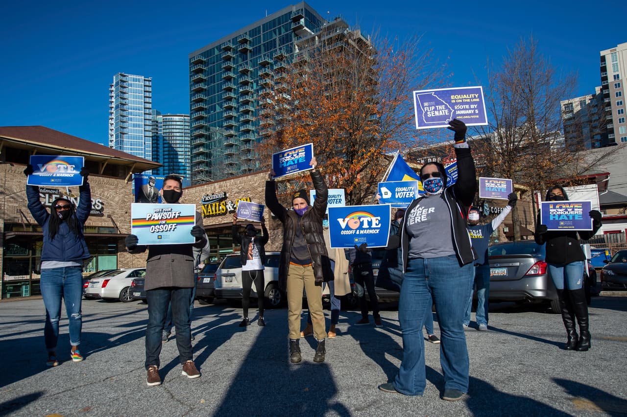 Miles de nuevos votantes se registraron en Georgia para participar en la segunda vuelta al Senado de EEUU