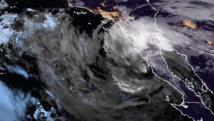 Restos de la tormenta Kay llevarán lluvia a California y los pronósticos son preocupantes
