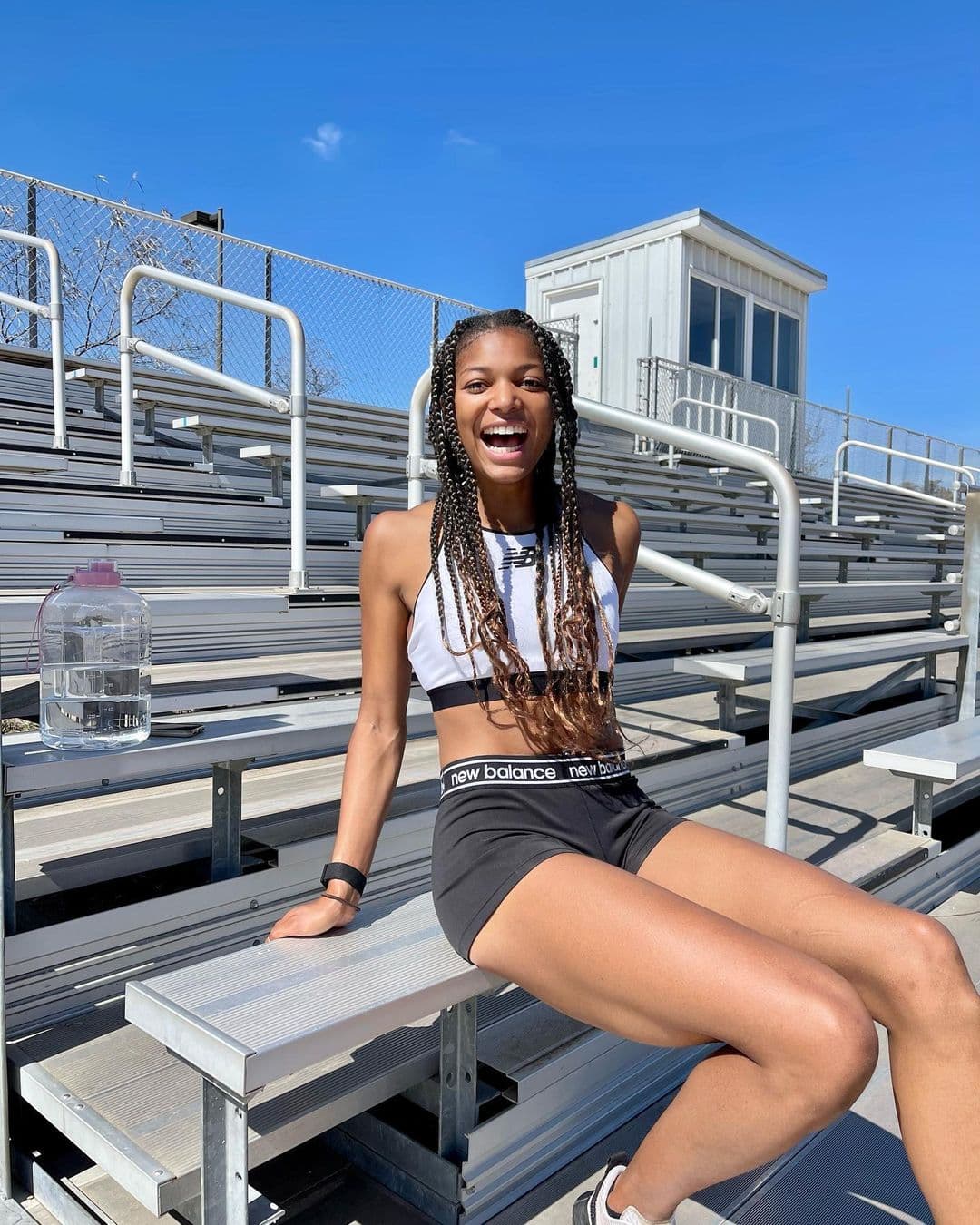 Y no sólo llegó a los juegos, sino que cumplió con una medalla y, por si fuera poco, el tumor era benigno.