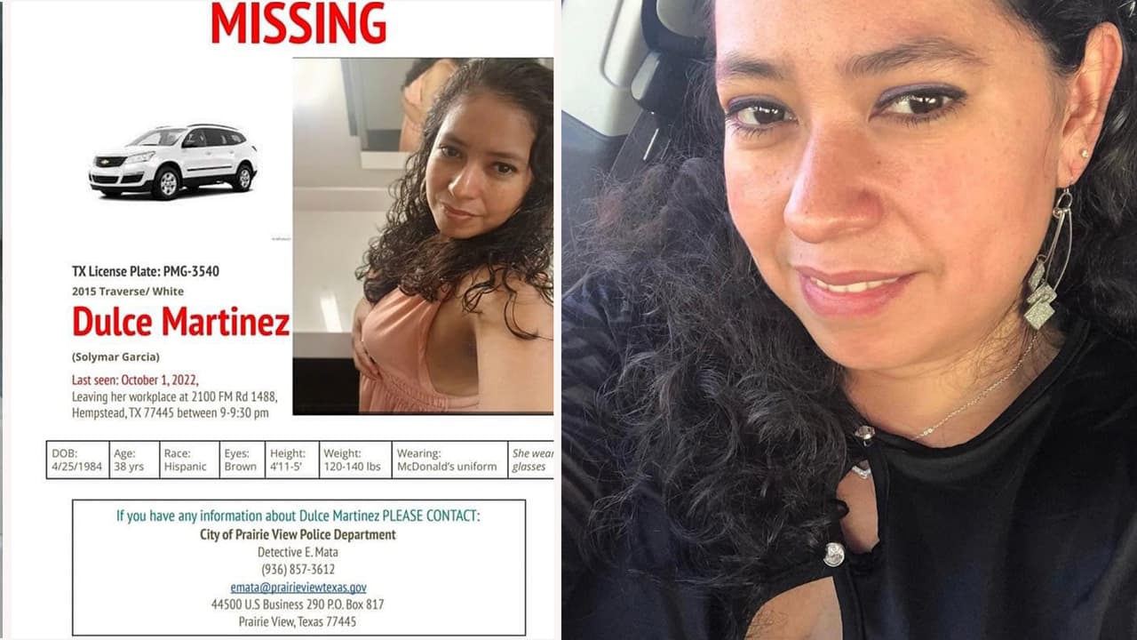 Familia de Dulce Martínez pide ayuda para localizar a madre hispana reportada como desaparecida en Houston
