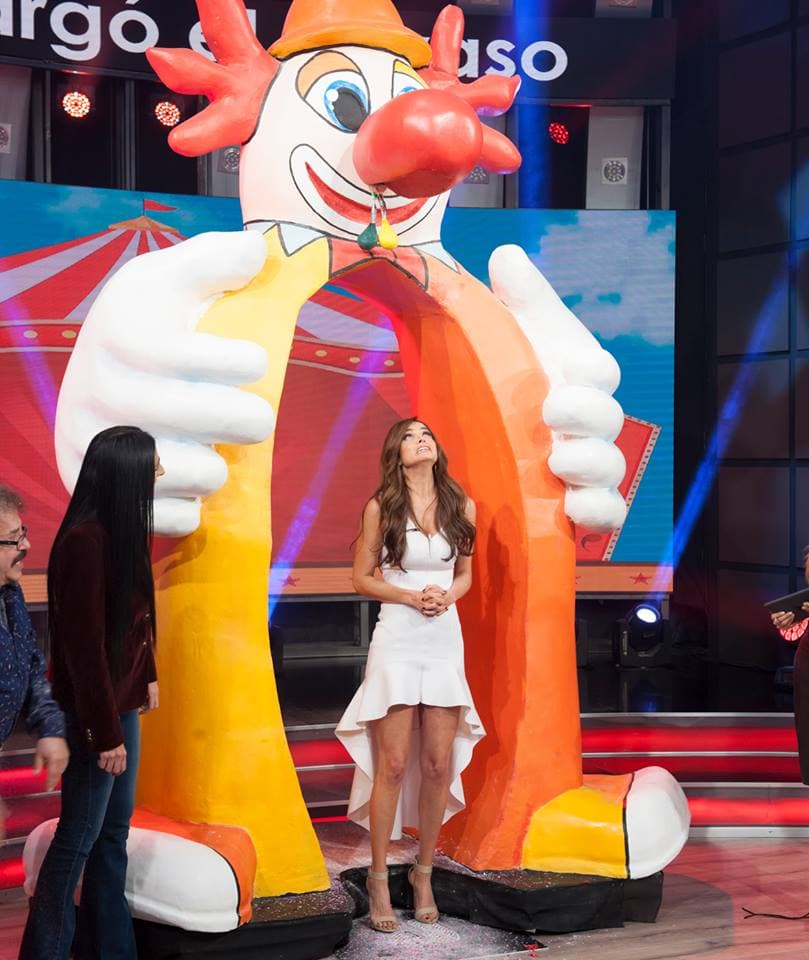 ¡Ups! alguien tenía miedo de que se la "cargara el payaso".