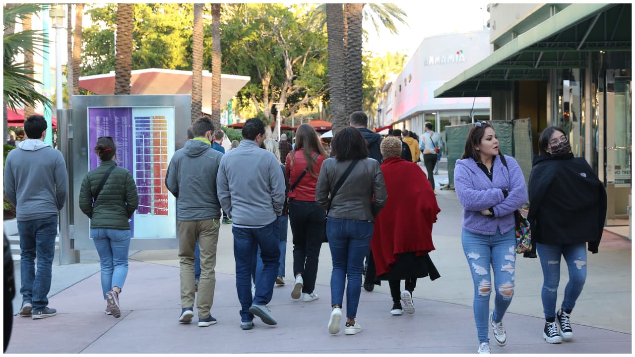 Miami verá un fuerte descenso en las temperaturas con la llegada del primer frente frío de la temporada
