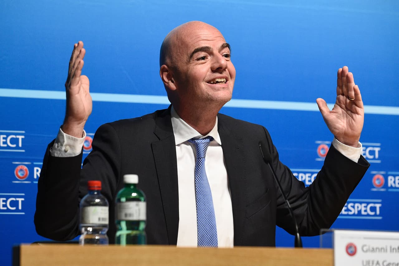 La UNCAF apoya candidatura de Infantino a la presidencia de FIFA