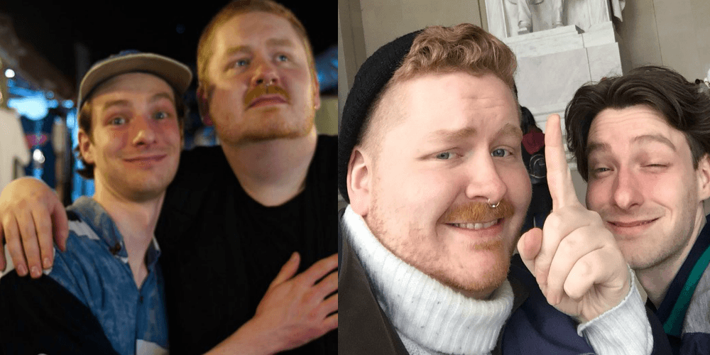 Stephen Fitzpatrick y Audun Laading, integrantes de la banda.