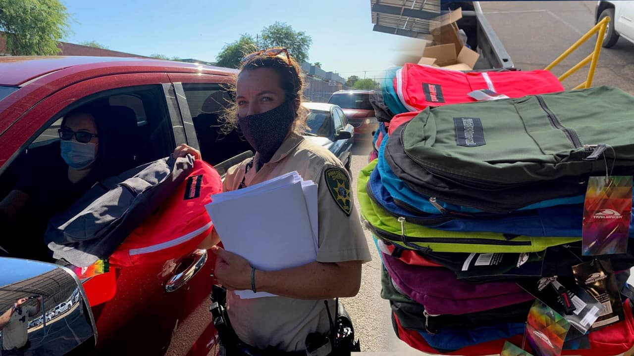 Regalarán 3,000 mochilas con útiles escolares a estudiantes para el regreso a clases en Tucson