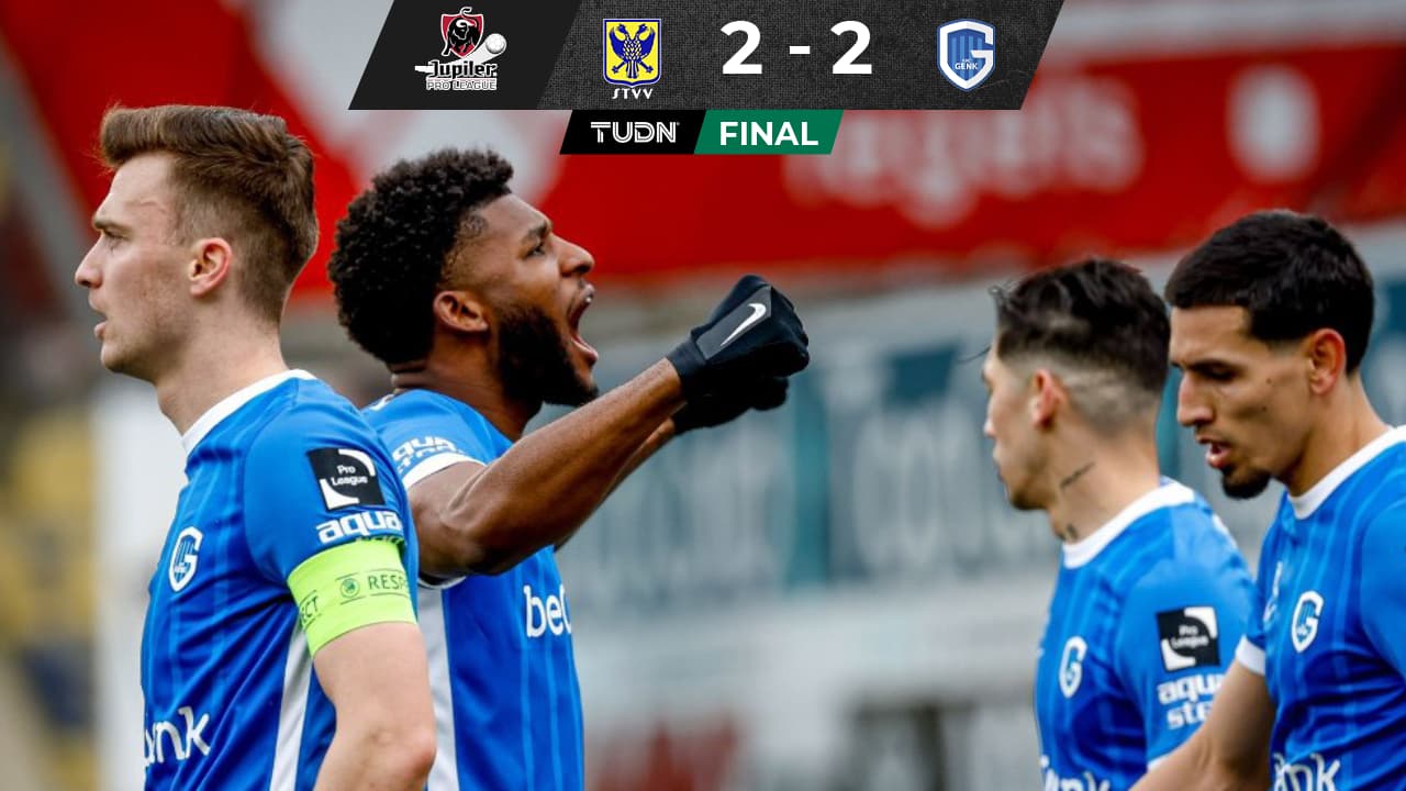 Gerardo Arteaga colabora con asistencia en sufrido empate de Genk