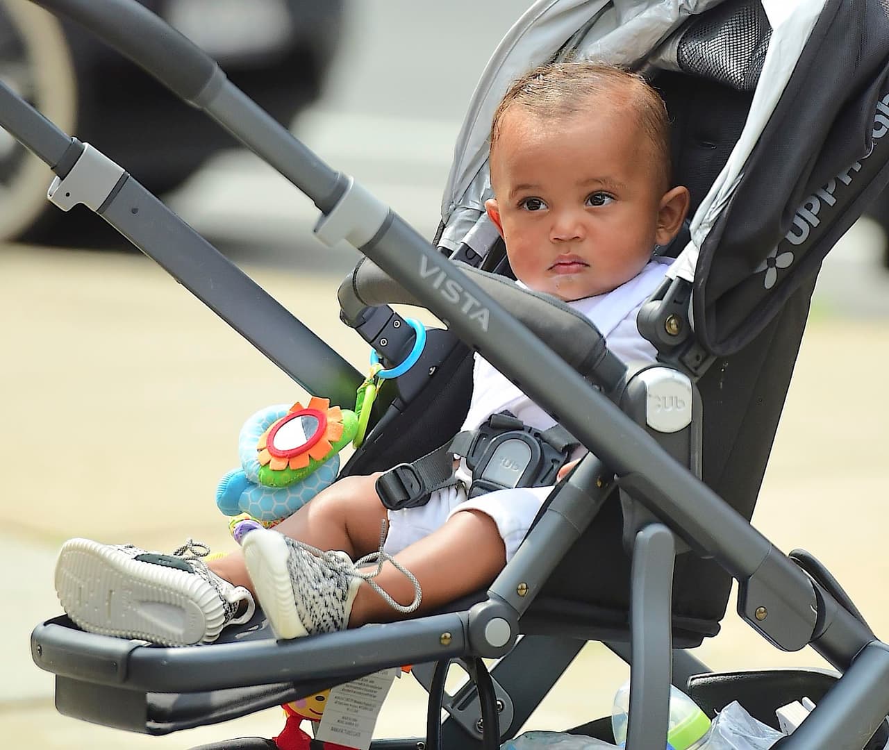 Mientras tanto, Saint seguía muy tranquilito.