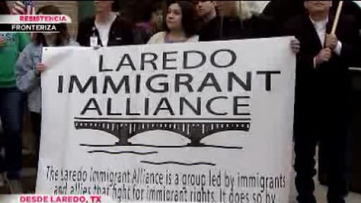 Ciudades fronterizas rechazan el muro de Trump