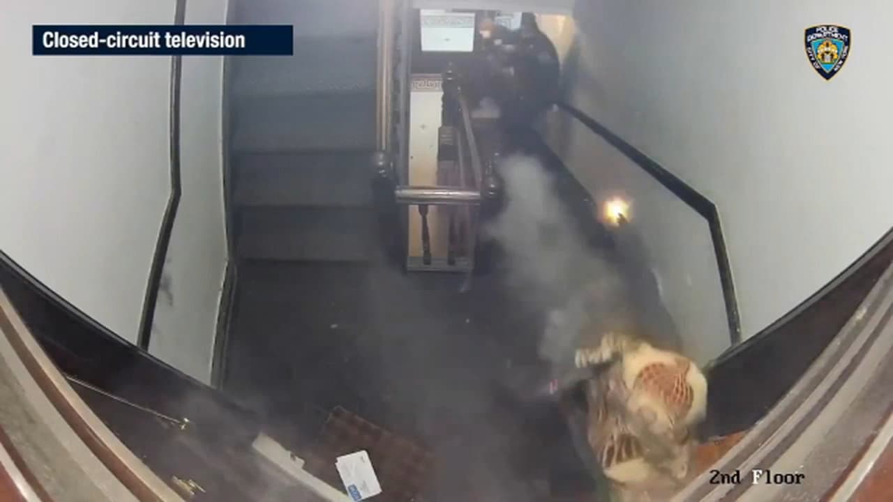 Video muestra tiroteo que dejó a dos policías heridos en Brooklyn