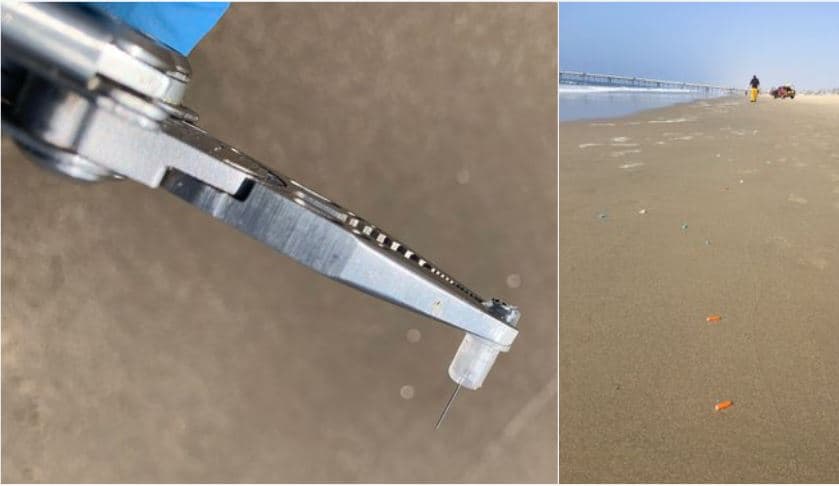 Cierran área de Venice Beach por la aparición de desechos médicos en la playa