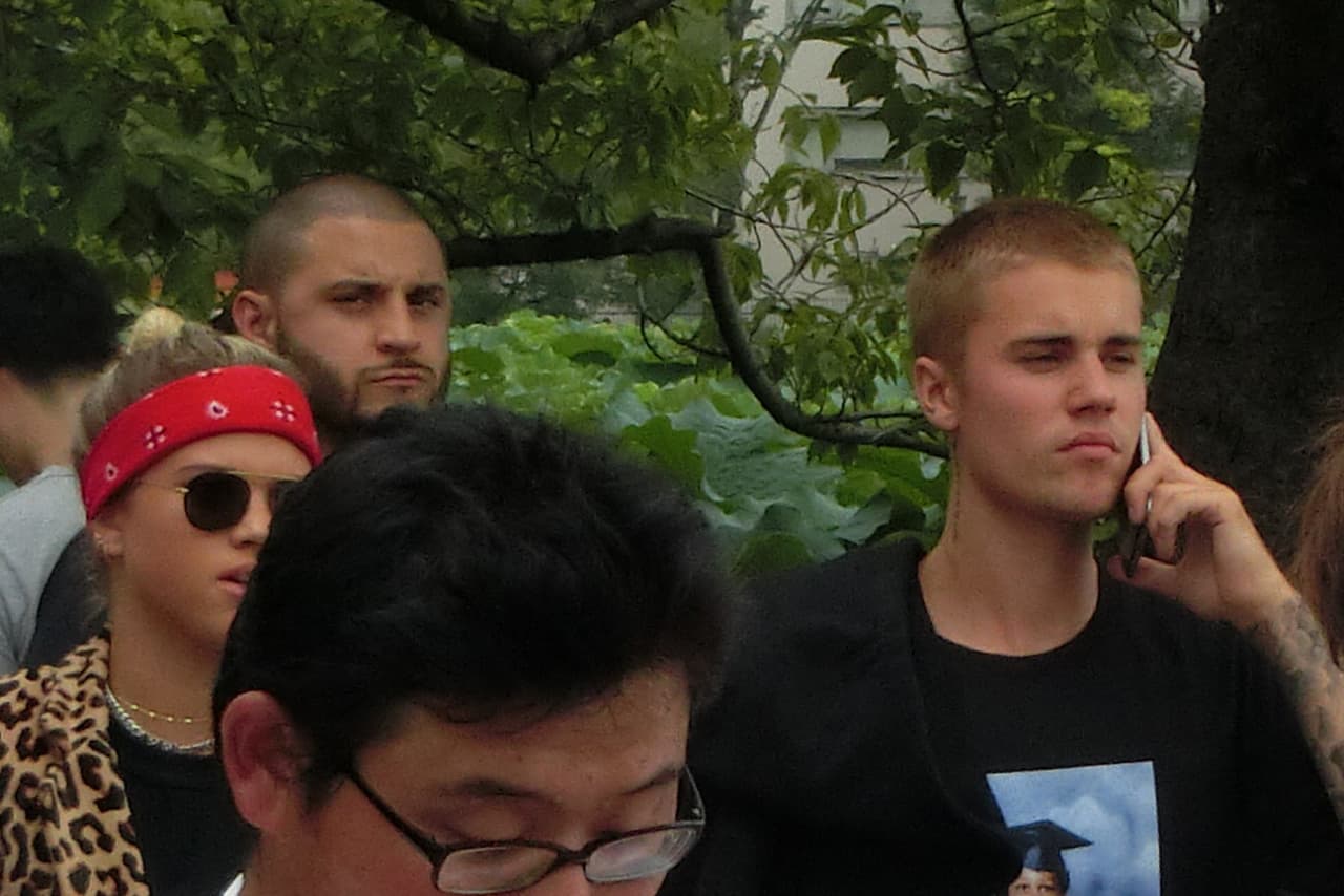 Bieber estuvo con Sofia Richie en Japón.
