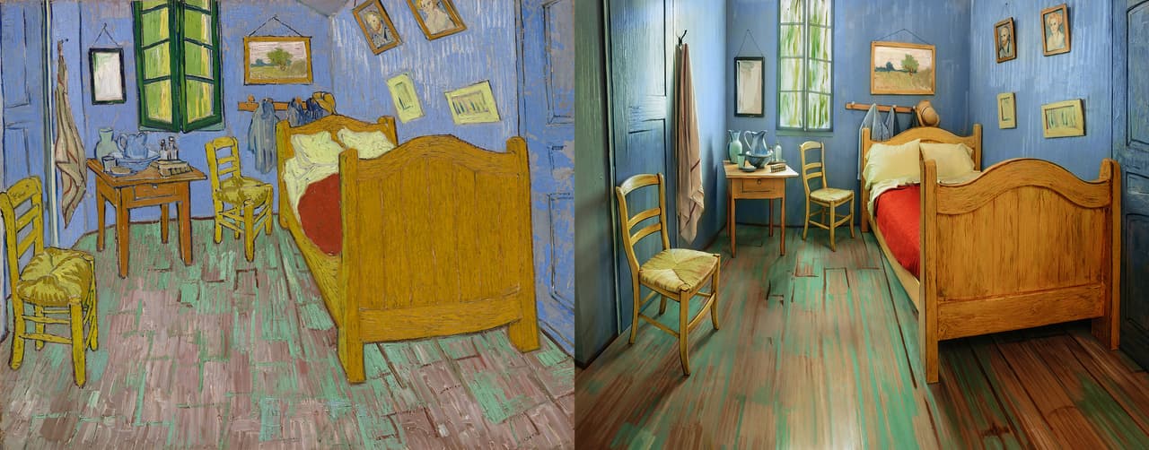 Duerme en cuarto inspirado en cuadro de Van Gogh por $10 dólares en Chicago