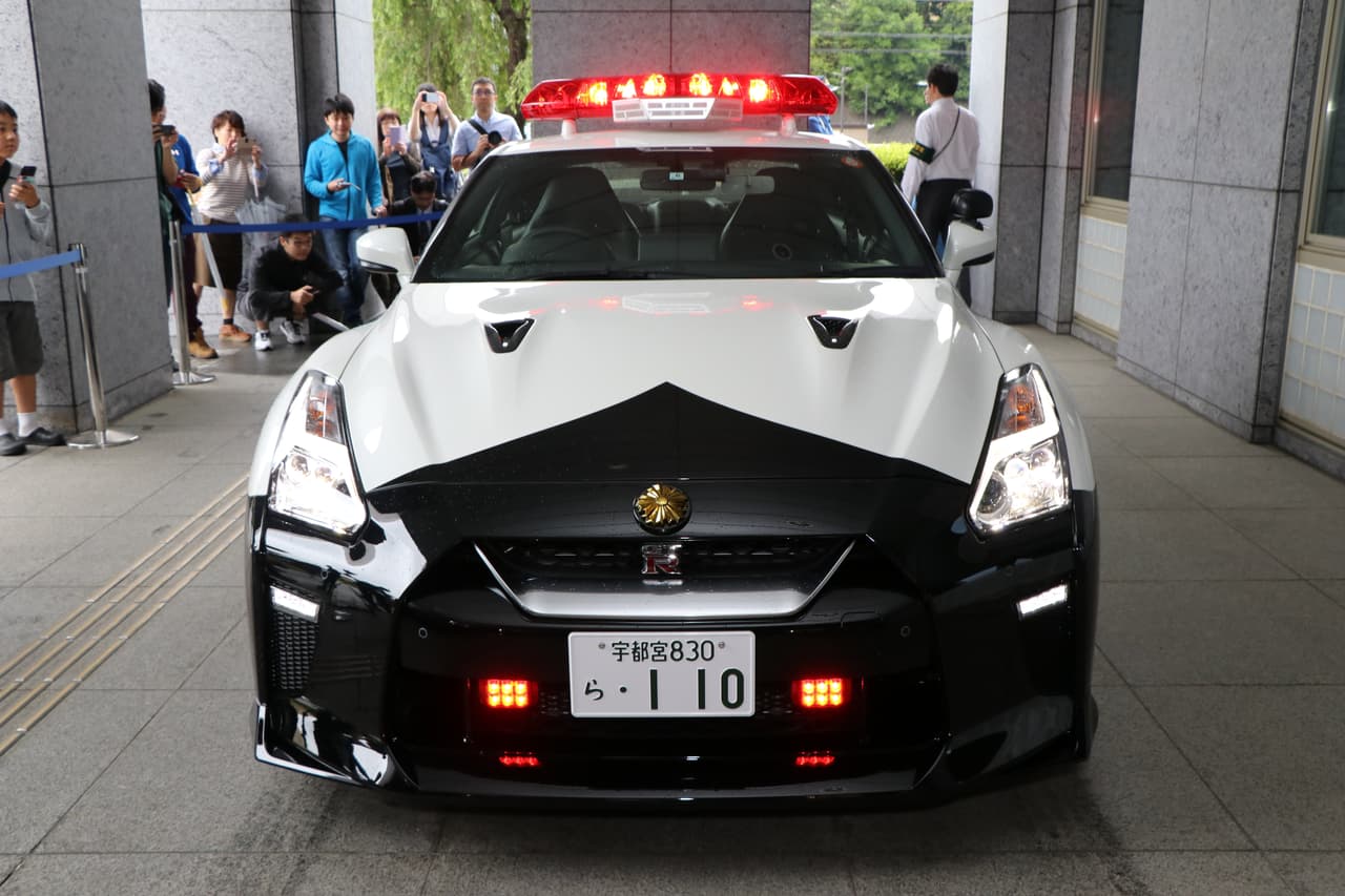 Con el Nissan GT-R, la ciudad de casi dos millones de habitantes tendrá uno de los vehículos más poderosos del mundo velando por su seguridad.