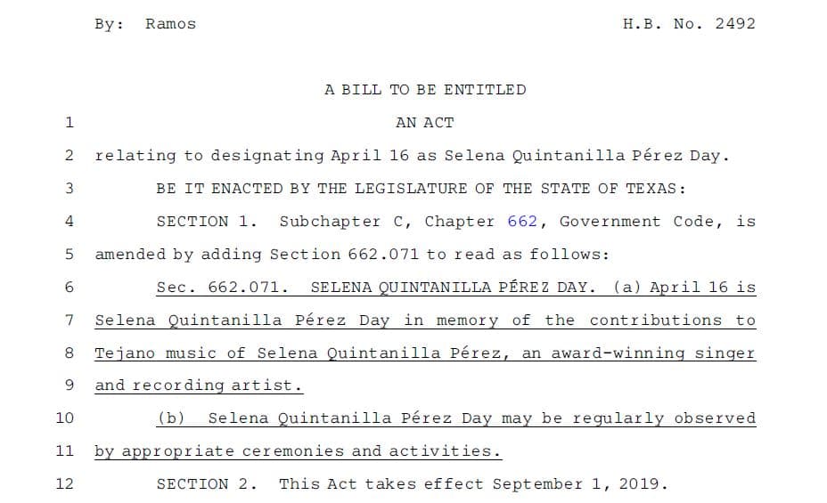 La propuesta de ley tendrá que ser sometida a votación en la cámara de representantes de Texas para más tarde ser evaluada por el senado local y luego ser ratificada por el gobernador Greg Abbott.
<br>