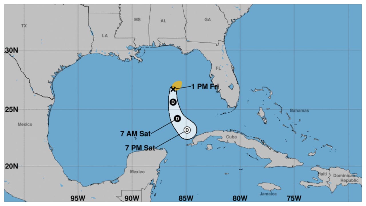 Se forma la tormenta tropical Arlene en el Golfo de México: se esperan lluvias en el sur de Florida