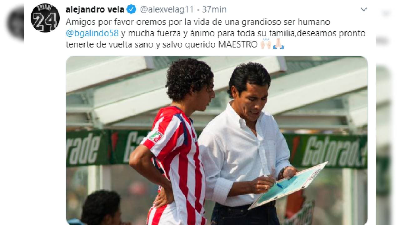 Así reaccionó el mundo del futbol ante la reciente hospitalización de ‘El Maestro’, Benjamín Galindo.