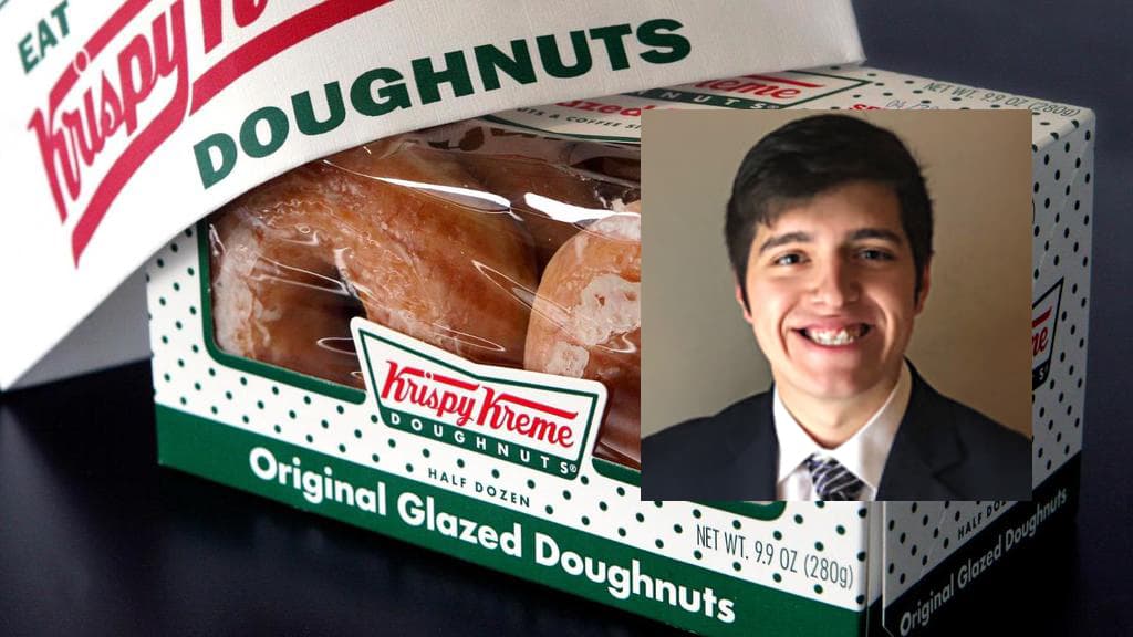 Estudiante hispano revendía donas de Krispy Kreme al doble de su precio hasta que cometió un gran error
