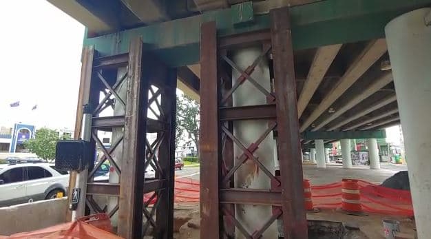 DTOP inspecciona el viaducto de Mayagüez