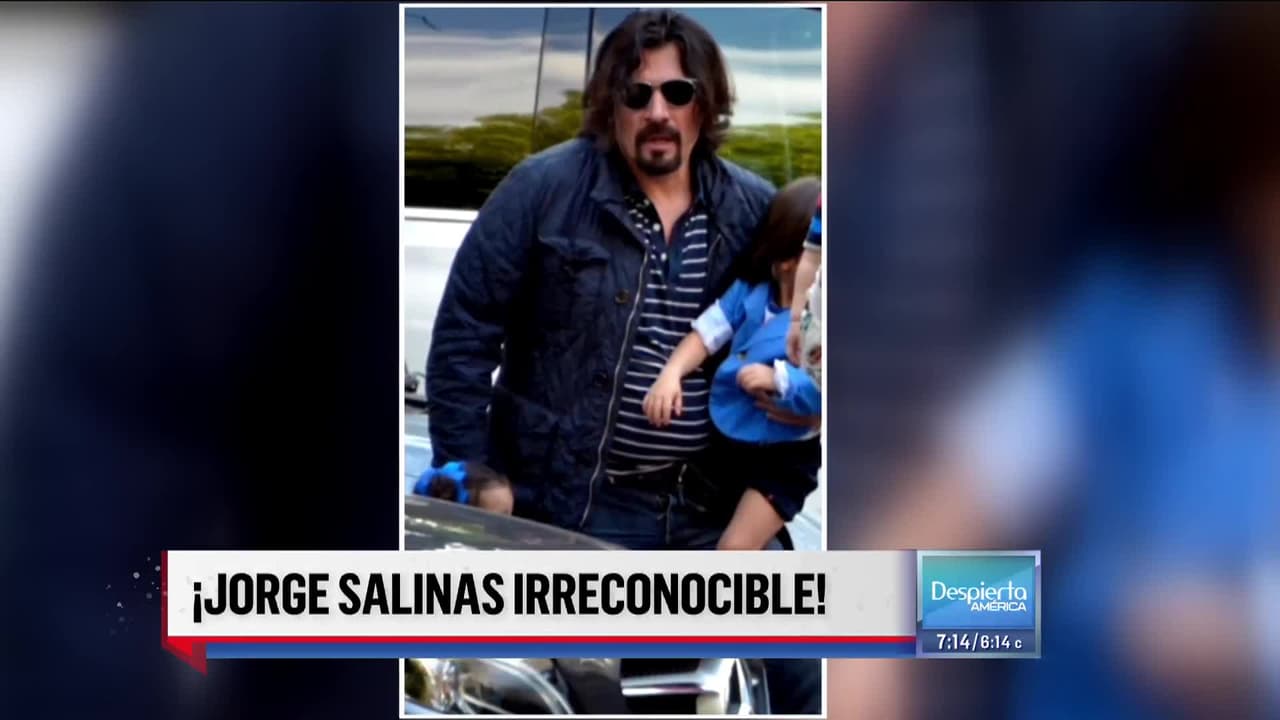 El programa 
<a href="https://www.univision.com/shows/despierta-america/">Despierta América</a> mostró unas fotografías donde Salinas aparece totalmente cambiado: con el cabello largo y unas libras de más, en compañía de los mellizos del matrimonio, Máxima y León.