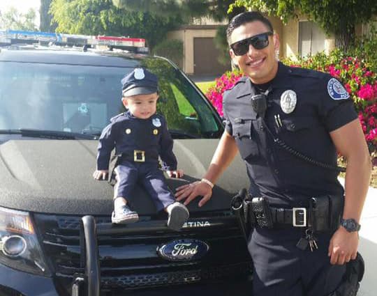 Policía de Westminster cumplió anhelo de niño de tres años