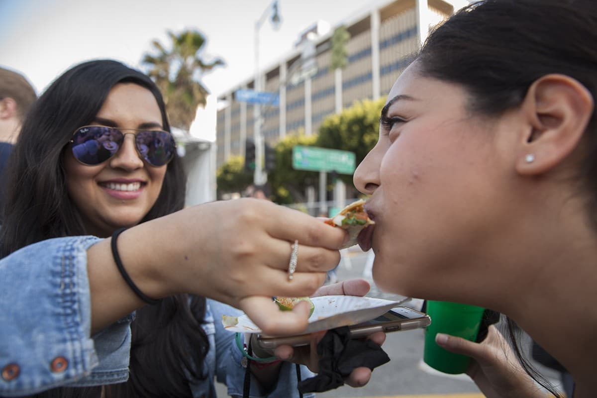Compartiendo un taco
