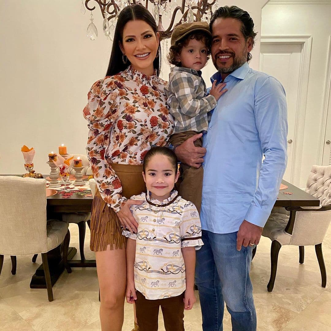 Y nuestra Ana Patricia Gámez nos regaló un vistazo a su hermosa familia que tanto queremos.