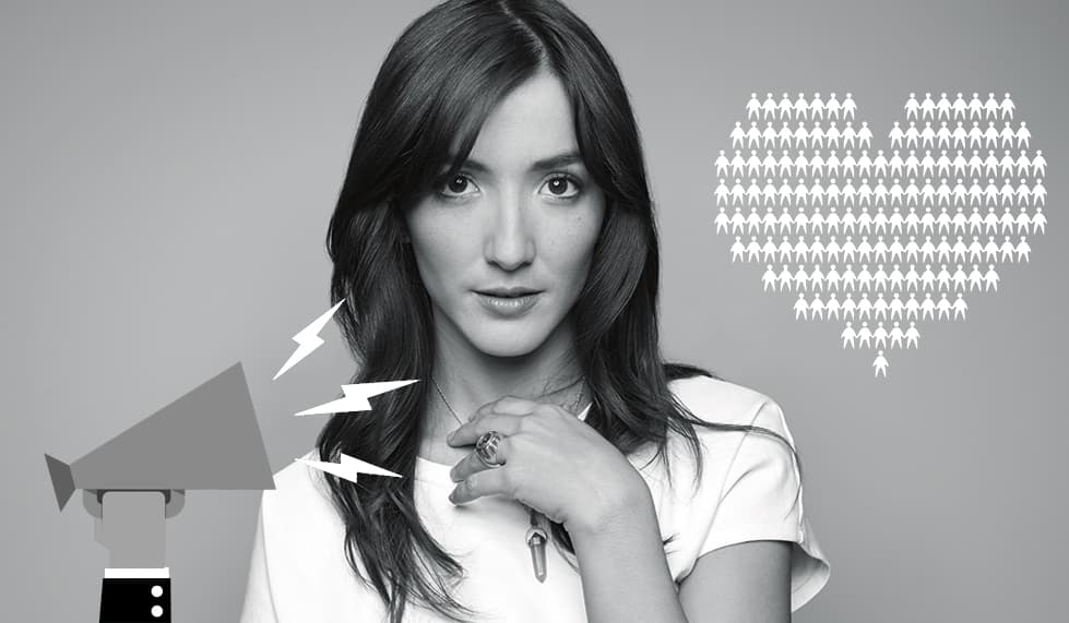 La actriz Eréndira Ibarra participa en una campaña para inspirar confianza en las mujeres