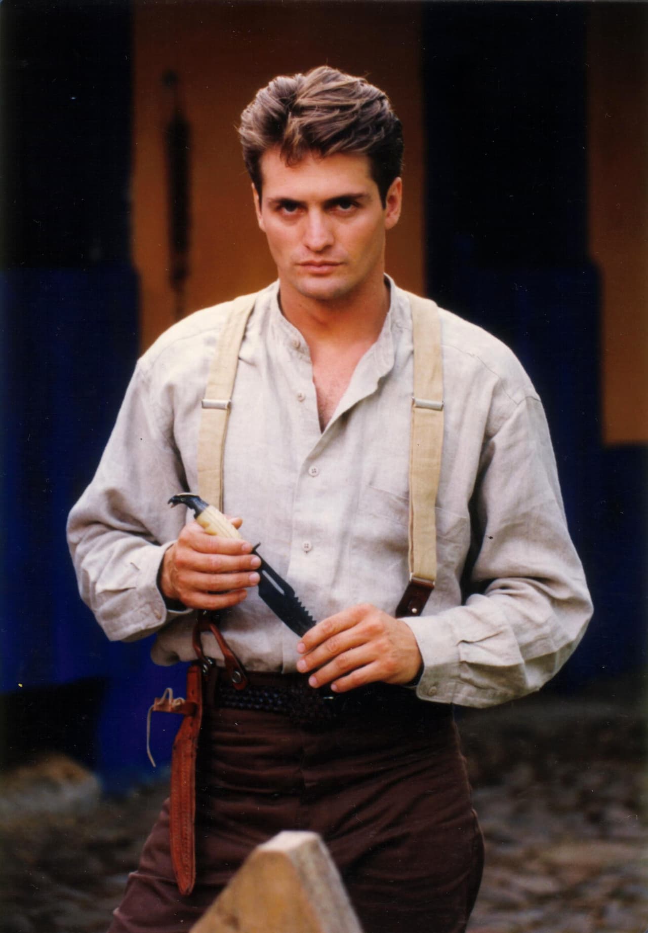 Pero también lo hemos visto como un hombre del campo, en aquel melodrama “Pueblo Chico Infierno Grande" en 1997.