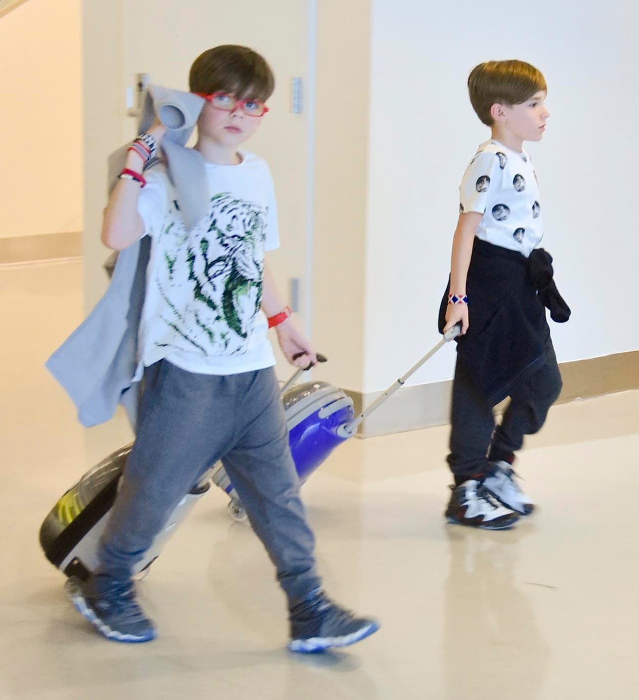 Matteo y Valentino ya tienen ocho años.