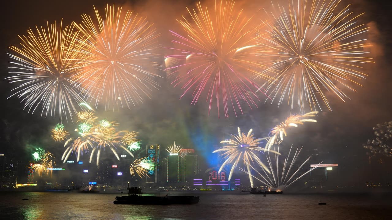 Así fue la bienvenida del 2019 en Australia, Japón, Corea del Norte, Hong Kong y Dubai