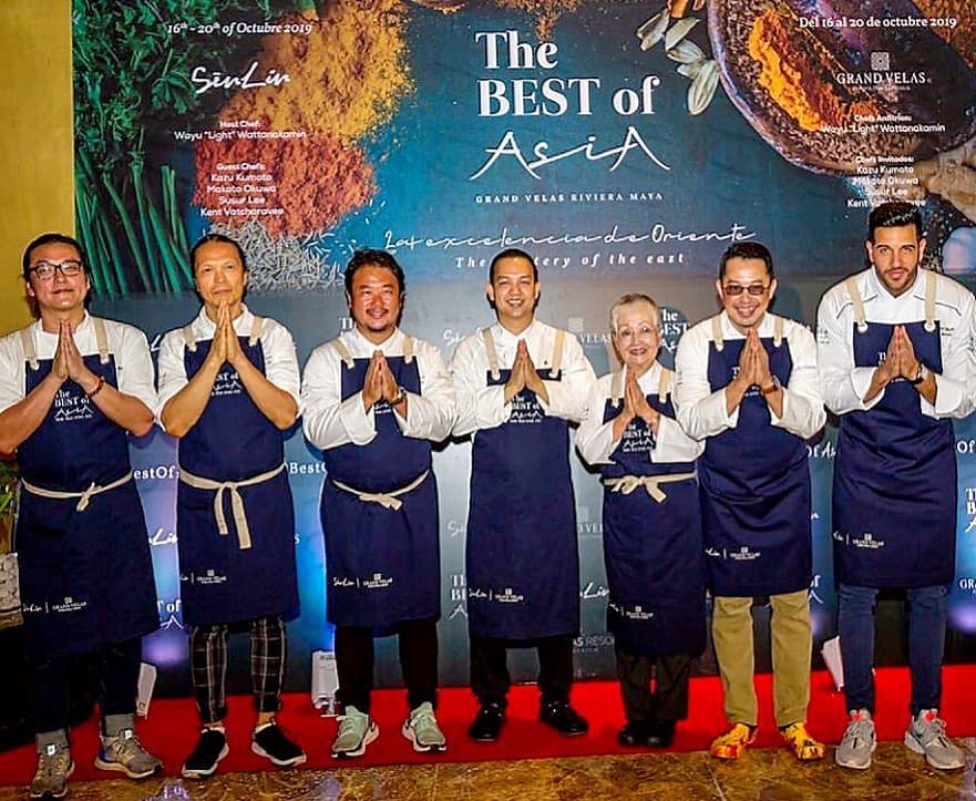 En su carrera en la gastronomía ha tenido grandes satisfacciones, la más reciente fue participar en 'The Best of Asia' un evento en México en el que tuvo el honor de
<a href="https://www.univision.com/shows/despierta-america/yisus-descubrio-la-magia-del-caribe-mexicano-asi-vivio-su-primera-vez-en-la-riviera-maya-fotos" target="_blank">cocinar para el embajador</a> de Tailandia en México.