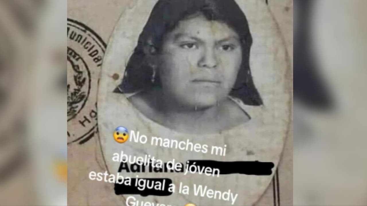 Abuelita impacta por ser ‘idéntica’ a Wendy Guevara.