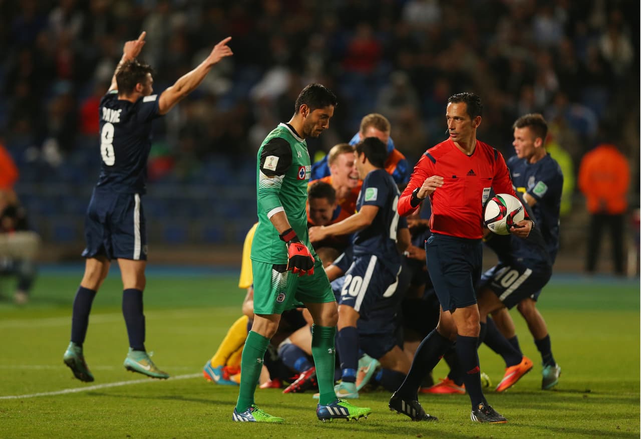 Cruz Azul también la ha cruzazuleado en el plano internacional: en el Mundial de Clubes del 2014 cayeron ante el Auckland City de Nueva Zelanda.