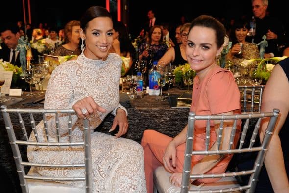 Dascha Polanco y Taryn Manning de 'Orange is the New Black'.