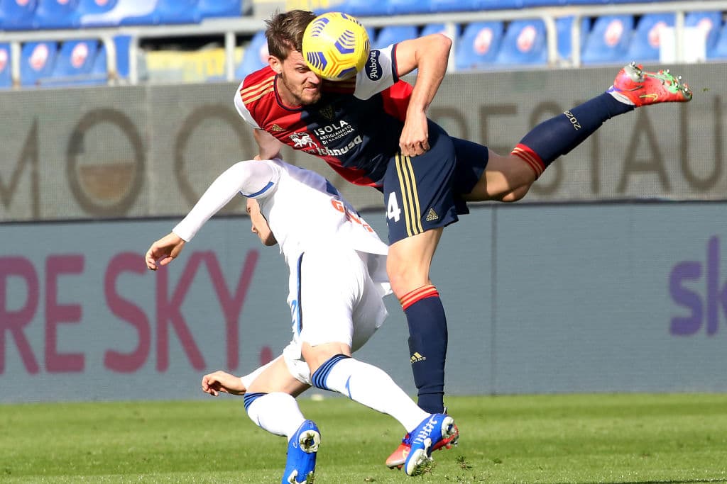 Atalanta derrota a Cagliari 1-0 con gol del colombiano Luis Fernando Muriel Fruto sobre la hora en la Jornada 22 de la Serie A.