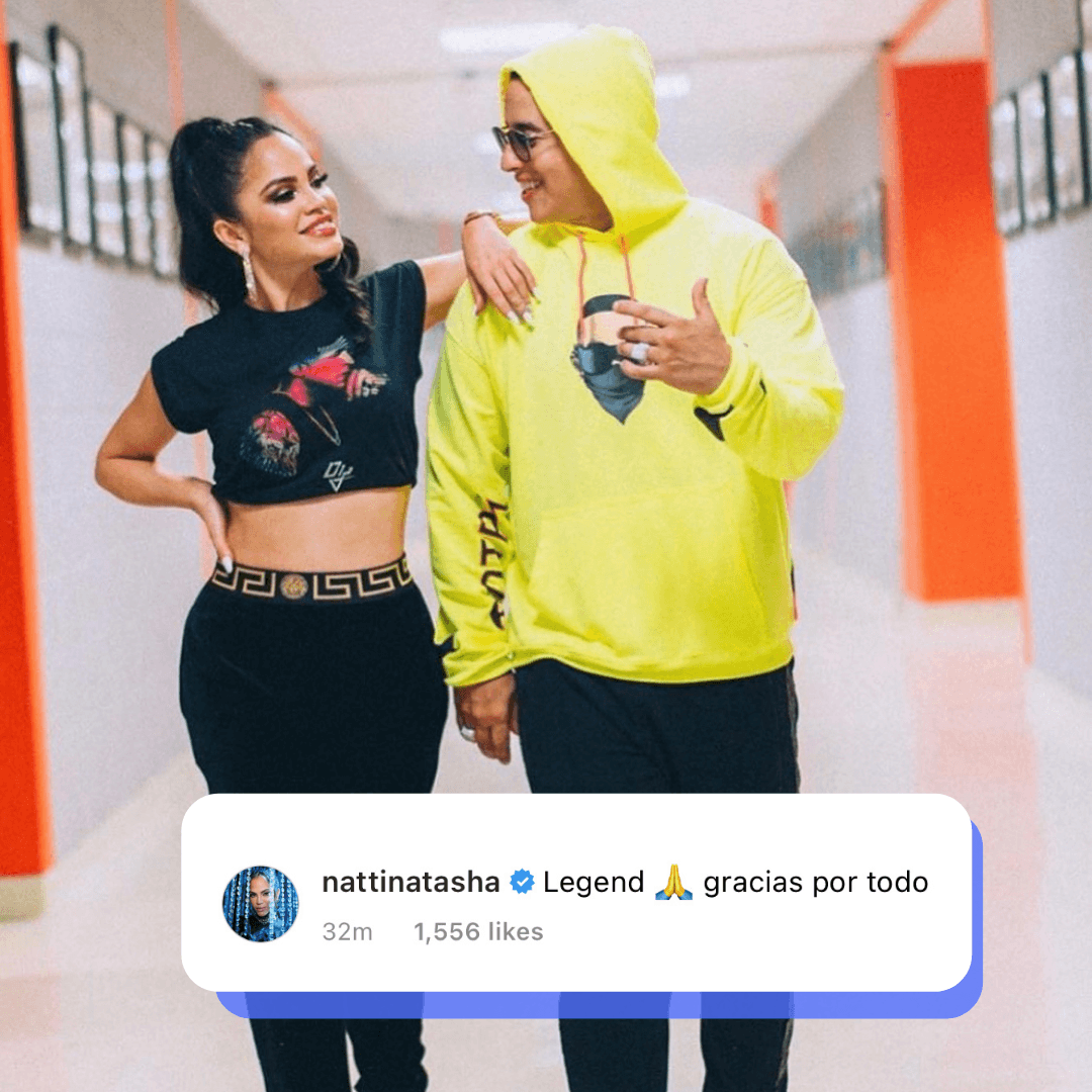 Finalmente, Natti Natasha ratificó lo que muchos pensamos; a partir de ahora, Daddy Yankee se convierte en leyenda.
