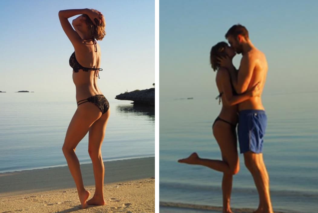 Claro que también la sensualidad que la caracteriza y esas divinas curvas, son parte de lo que la hacen la novia perfecta.