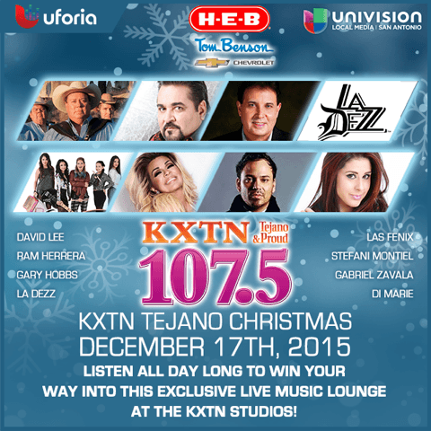 ¡Celebra la navidad con lo mejor del Tejano!