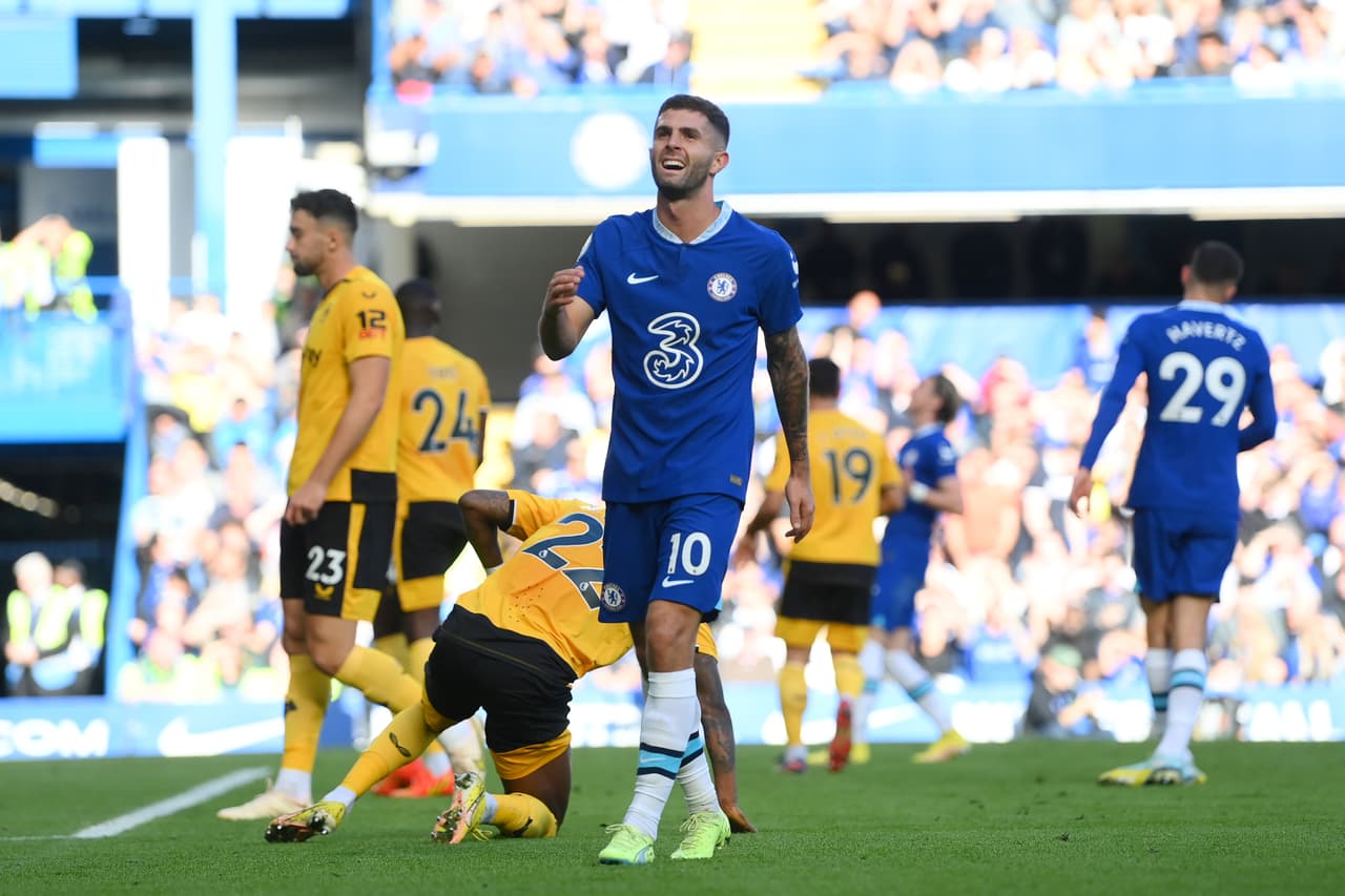 Chelsea goleó 3-0 a Wolverhampton con goles de Kai Havertz, Christian Pulisic y Armando Broja en la Jornada 10 de la Premier League.
