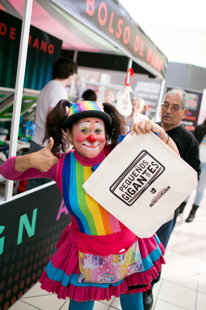 El Carnaval de mucha diversión en el Carnaval de Pequeños Gigantes.