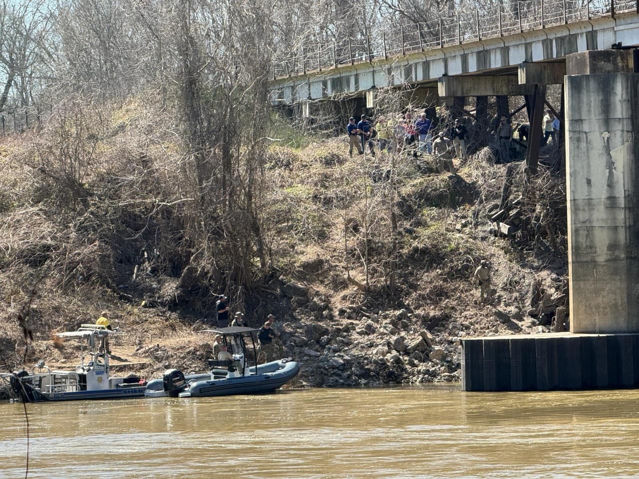 En esta zona fue hallado el cadáver de la niña Audrii.