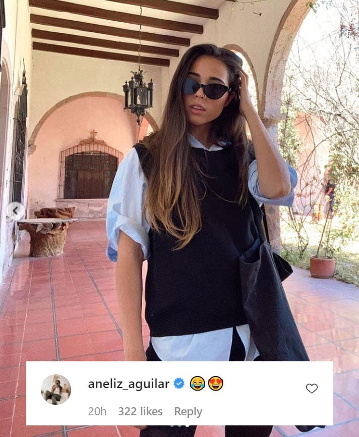 Pero no solo a él le causó gracia, Aneliz, la hermana de Leonardo, también reaccionó.
<br>