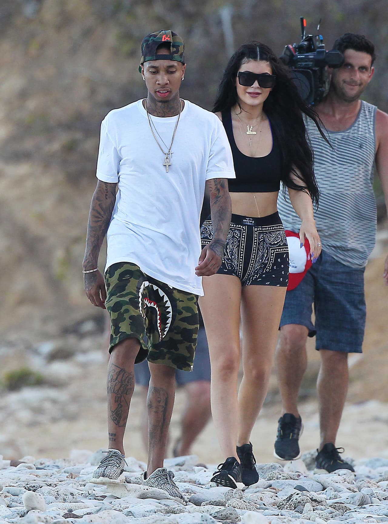 "¿Kylie, te vas a casar con Tyga?", preguntó un paparazzi.