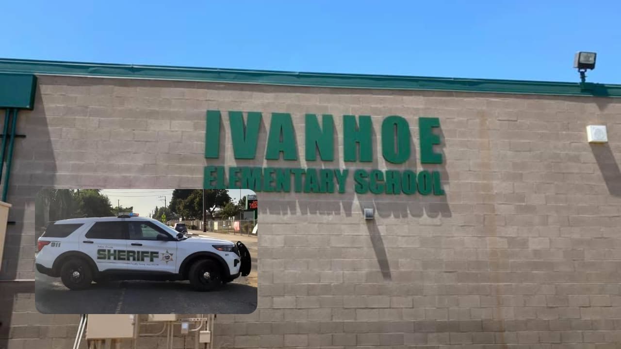 Reporte de presunto tiroteo frente a escuela primaria enciende las alarmas en Tulare