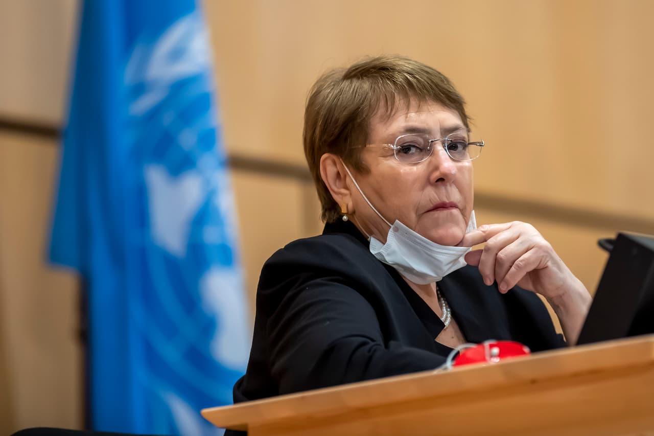 La Alta Comisionada para los Derechos Humanos de la Organización de Naciones Unidas, Michelle Bachelet.