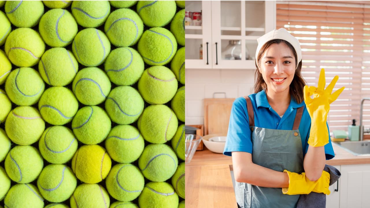 8 usos de las pelotas de tenis en el hogar que quizá no sabías, uno quitará los rayones del piso