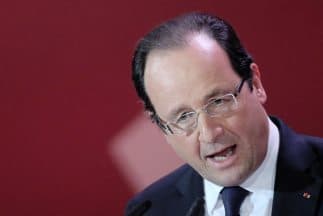 El presidente de Francia, Francois Hollande.