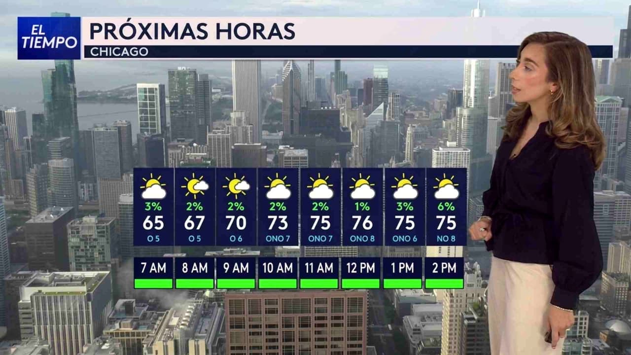 Pronóstico del tiempo hoy en Chicago: Condiciones secas; el termómetro alcanzará 78 °F