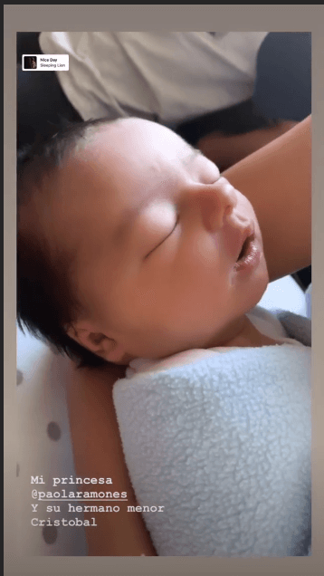 “Cristóbal, no manches, es mi vida, nunca pensaron (Adal y Karla) que iba a ser niñera y ahí estoy yo en las noches y se atacan de risa. Karla me espía para ver cómo lo duermo y estoy feliz”.