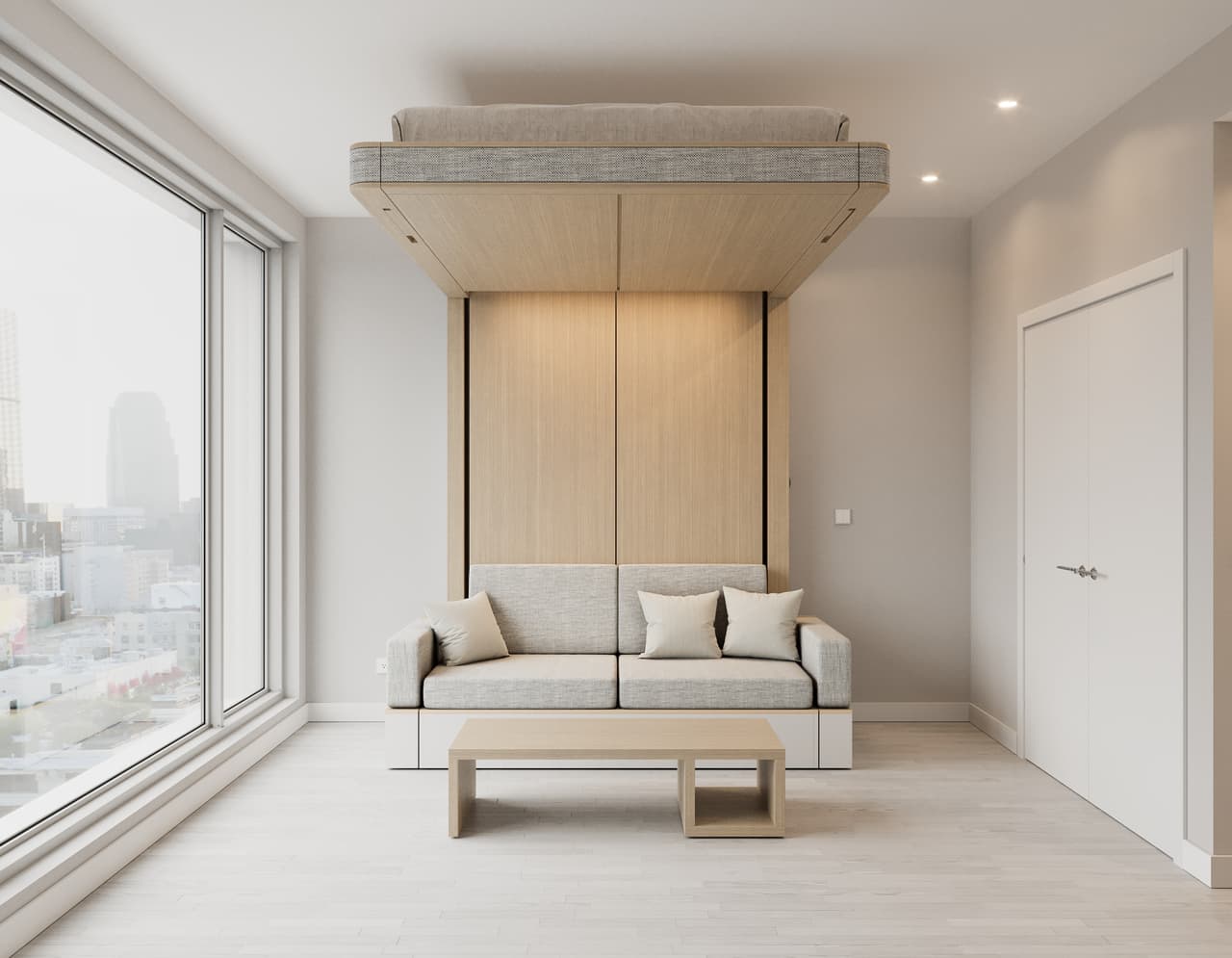 Los muebles robóticos permiten optimizar espacios reducidos, aprovechándolos para diferentes propósitos.